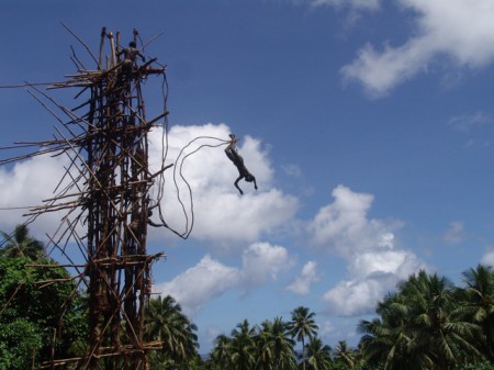 Photo of the Week (2 May 2010) - The Pentecost Jump, Vanuatu Photo of the Week (2 May 2010) - The Pentecost Jump, Vanuatu