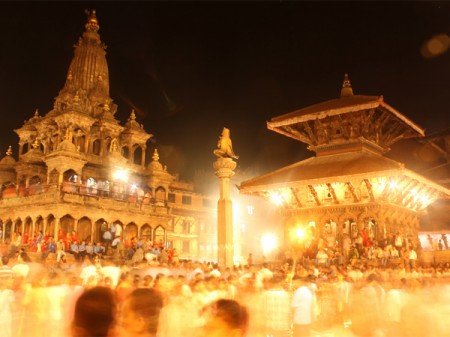 Photo of the Week (27 February 2011) - Krishna Mandir and Krishna Janmashtami, Kathmandu, Nepal